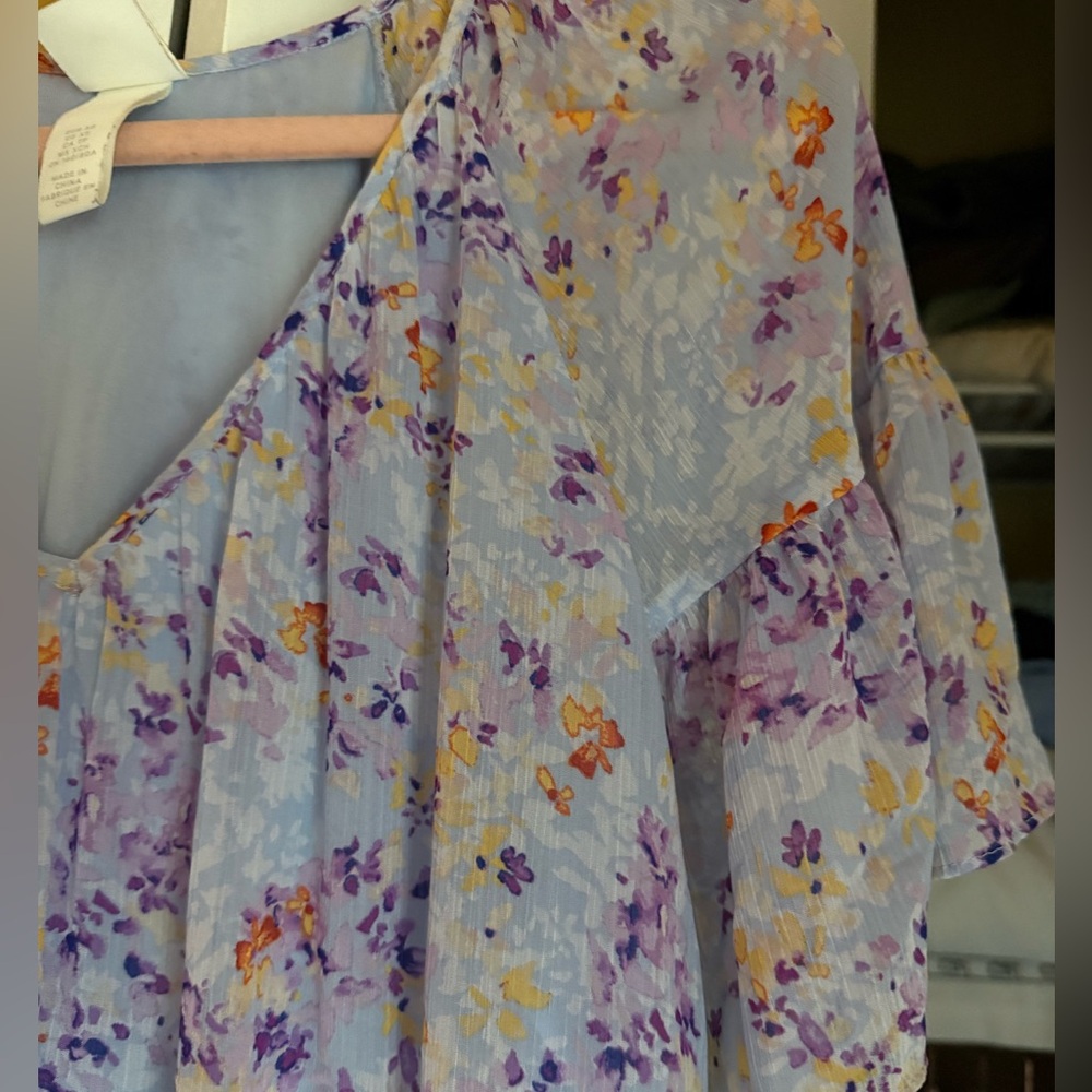 Floral Flows Dress View 4